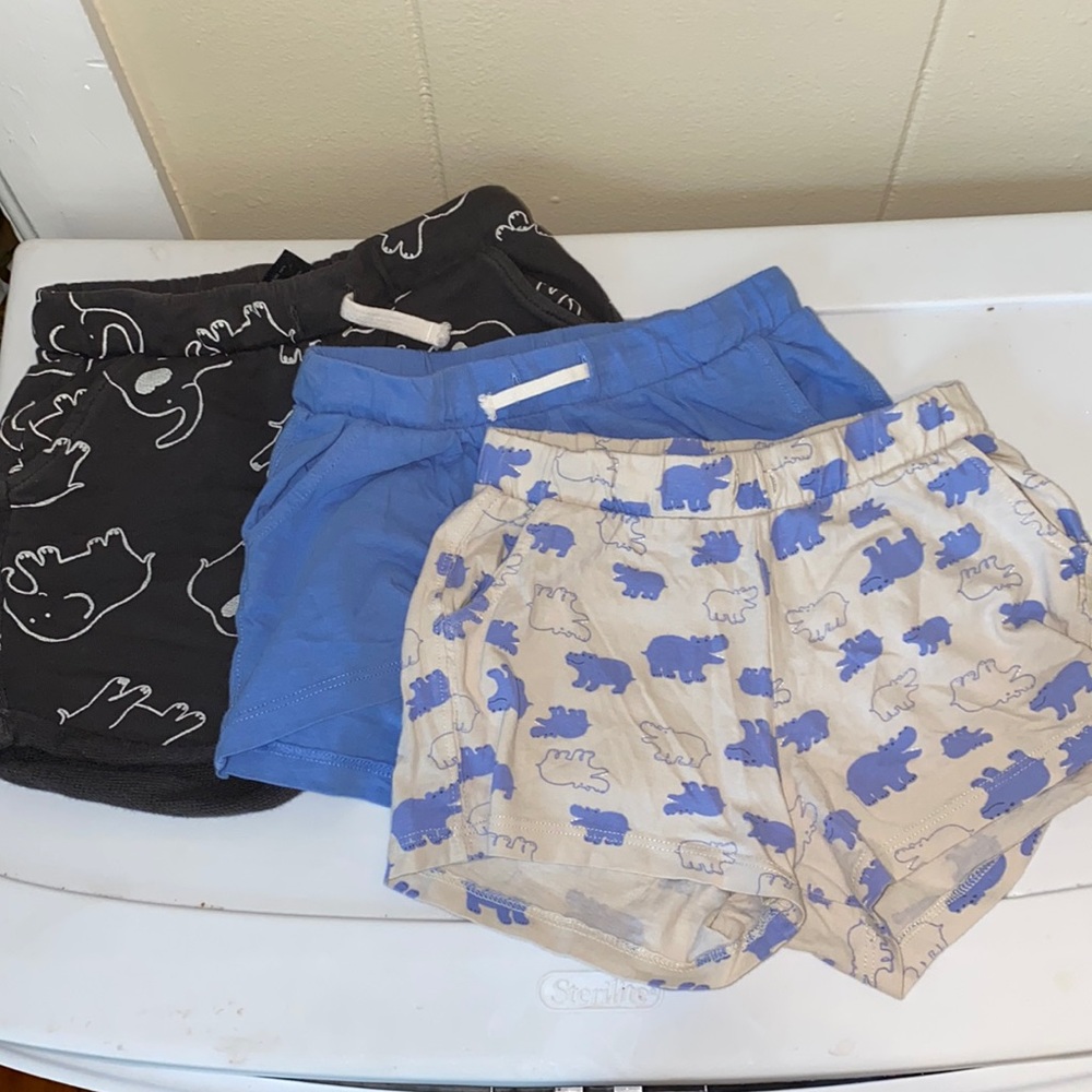 2T set of shorts